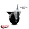 Service Caster 4 Inch Hard Rubber 12 MM Threaded Stem Caster with Brake SCC-TS20S414-HRS-PLB-M1215 - alternate 4
